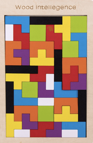 Drewniany tetris